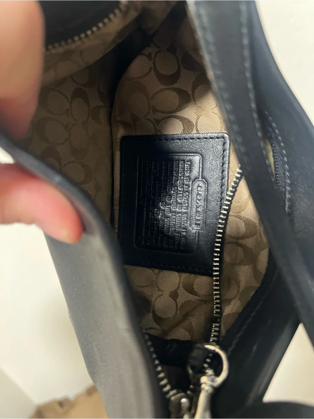 Coach Vintage Pochette Mini Leather Shoulder Bag
